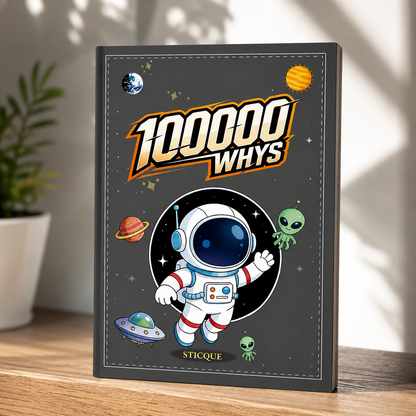 100000 Whys Children Notebook