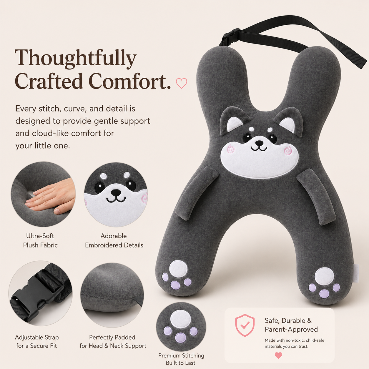 Vamuro™ Kids Car Neck Pillow